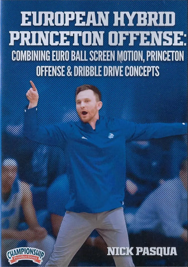 European Hybrid Princeton Offense by Nick Pasqua Instructional Basketball Coaching Video